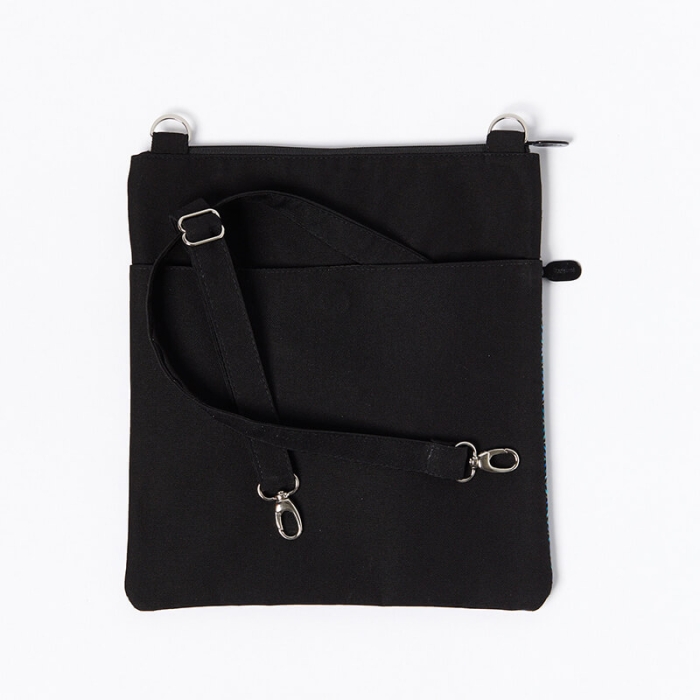 Crossbody Bag-Black-Back View