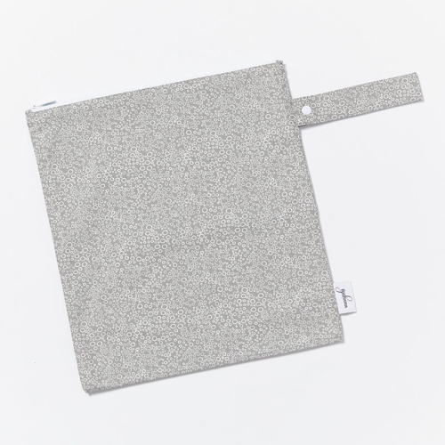 Wet Garment Bag-Bubbles-Grey