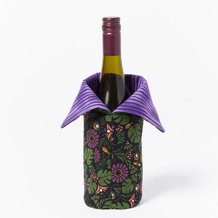 Wine-Bottle-Bag-Purple-Daisy