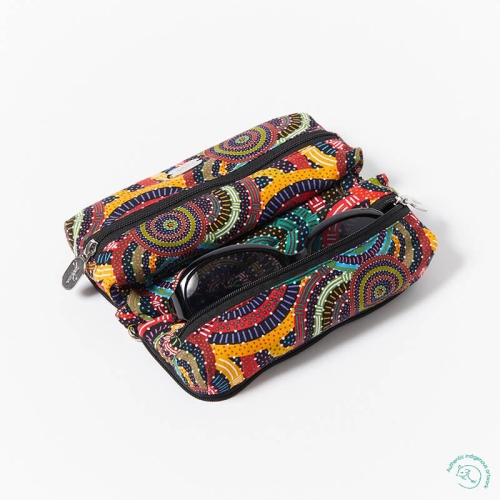 Multi-Purpose Pouch-Women's Body Dreaming With Glasses