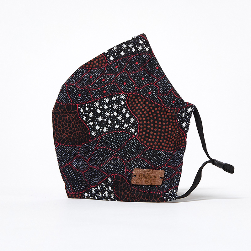 Fitted-Face-Mask-Wild-Flowers-Dreaming-Red