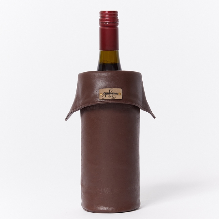 Leather-Wine-Bottle-Cover-Tan-Back
