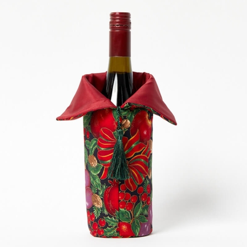 Wine Bottle Cover-Christmas