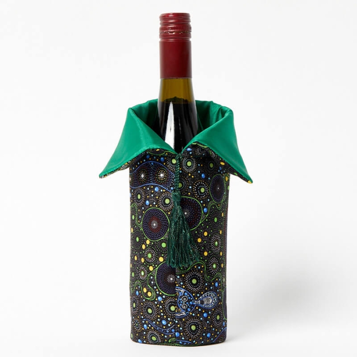 Wine Bottle Cover-Spiritual Women