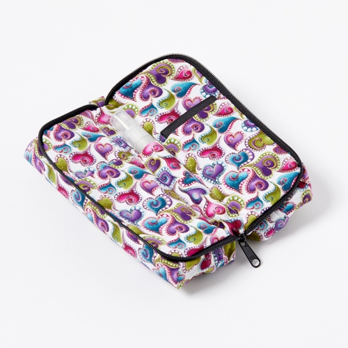 Multi-Purpose-Pouch-Funky-Heart-White-Open