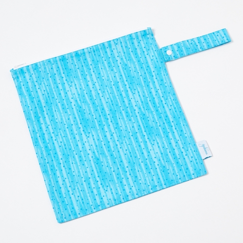 Wet Garment Bag-Dapple Dot-Blue