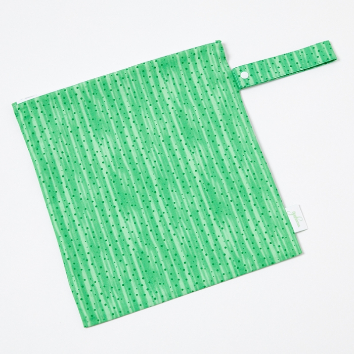 Wet Garment Bag-Dapple Dot-Green