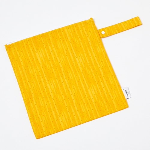 Wet Garment Bag-Dapple Dot-Yellow