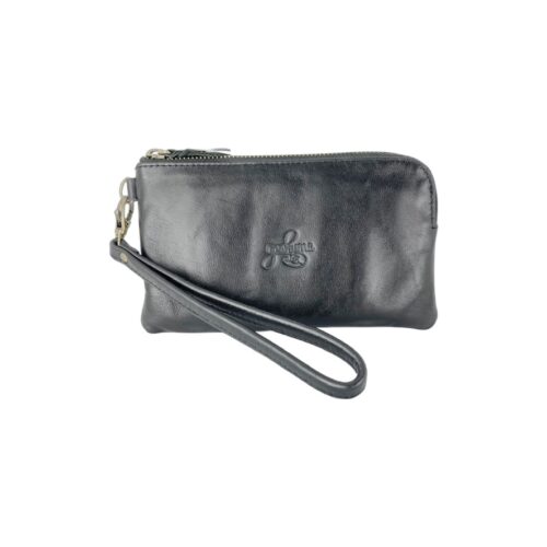 Leather wallet/purse-black