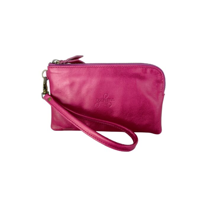 Leather wallet/purse-pink