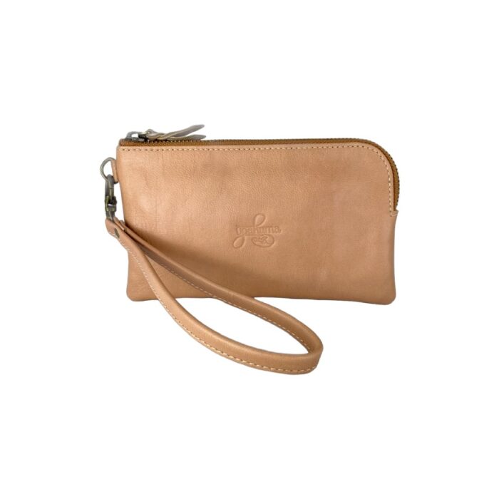 Leather wallet/purse-blush