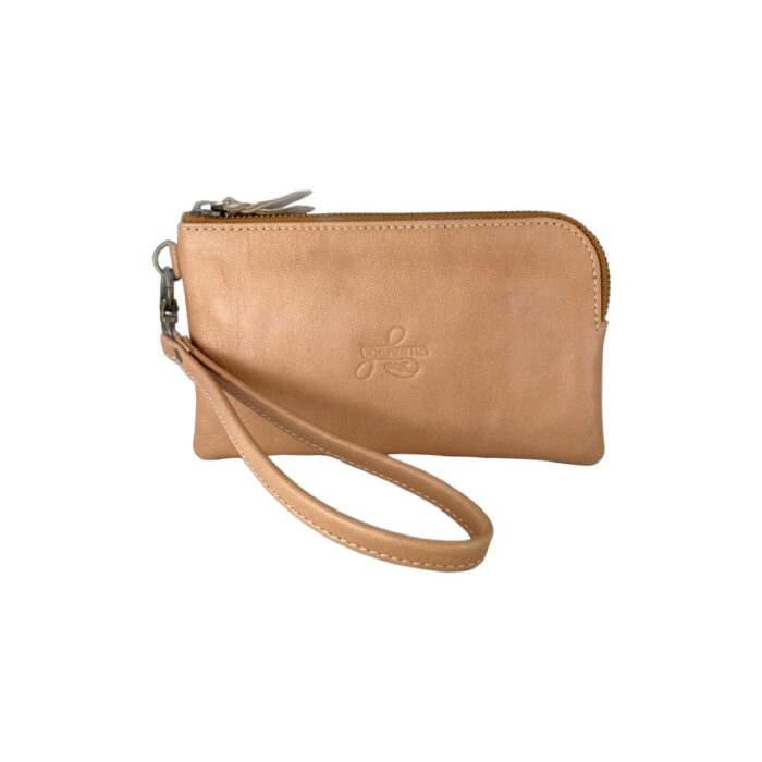 Leather wallet/purse-nude