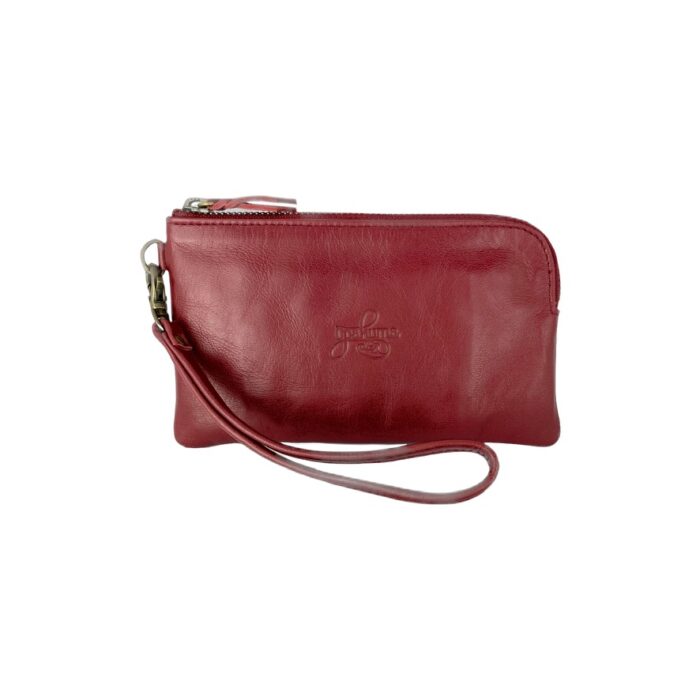 Leather wallet/purse-burgundy